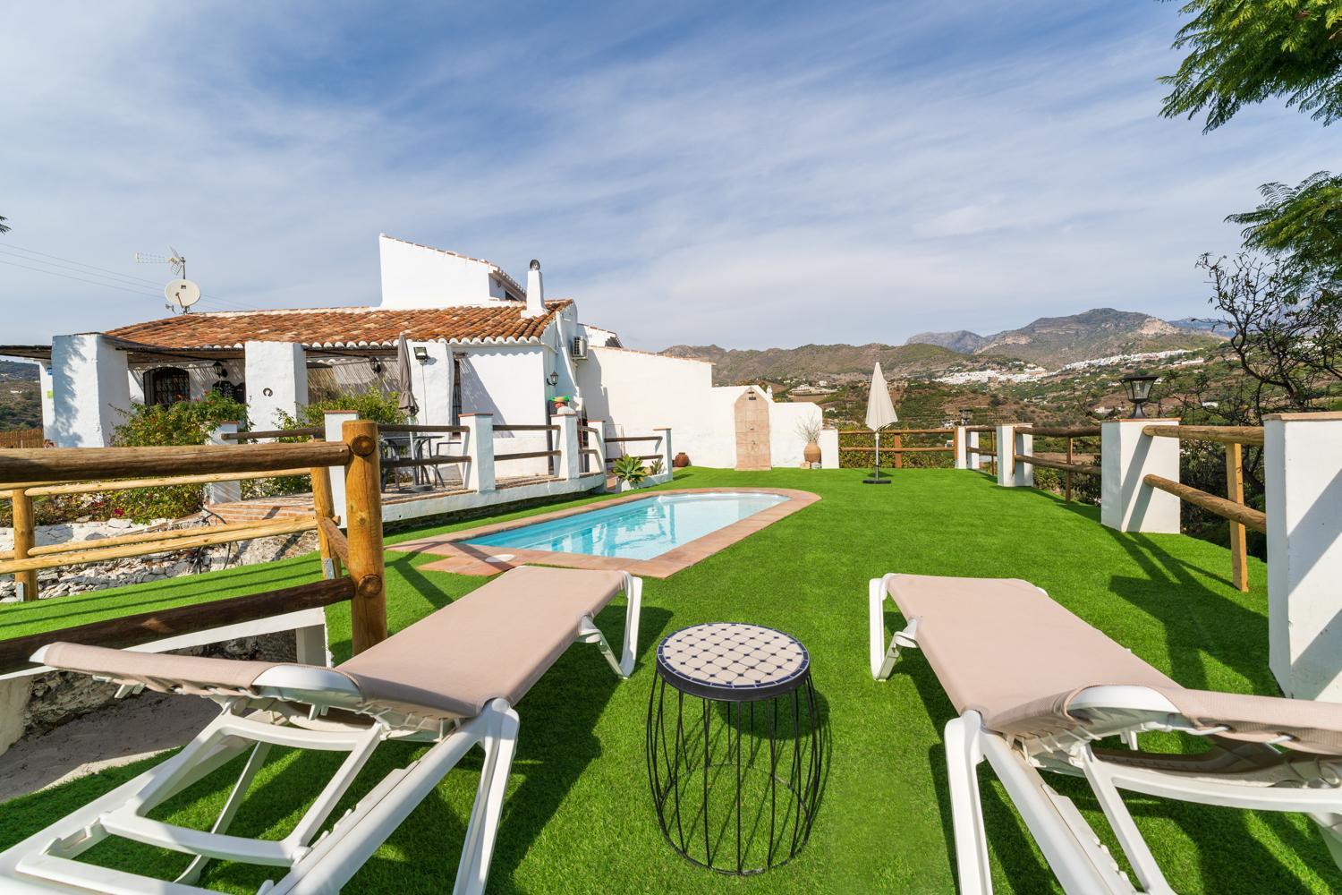 Cortijo Horizonte Villa Frigiliana Bagian luar foto